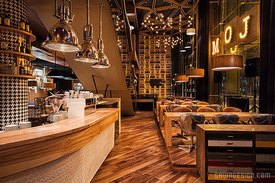 哈萨克斯坦 阿斯塔纳 mojo 咖啡厅设计 商业空间设计 咖啡厅设计